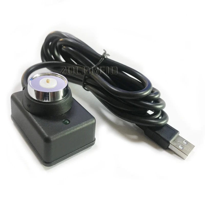 USB Magnetic iButton card reader probe iButton probe/reader DS1990A TM iButton Reader USB Plug and play