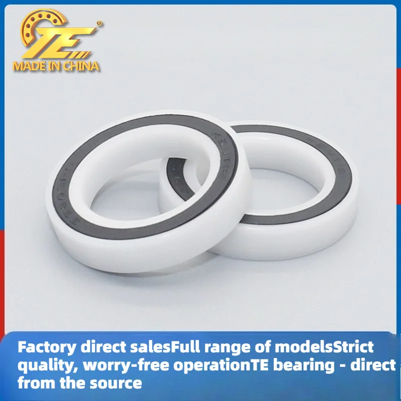 Plastic bearing 6803RS Deep groove ball bearing for non-magnetic underwater equipment 17 * 26 * 5mm