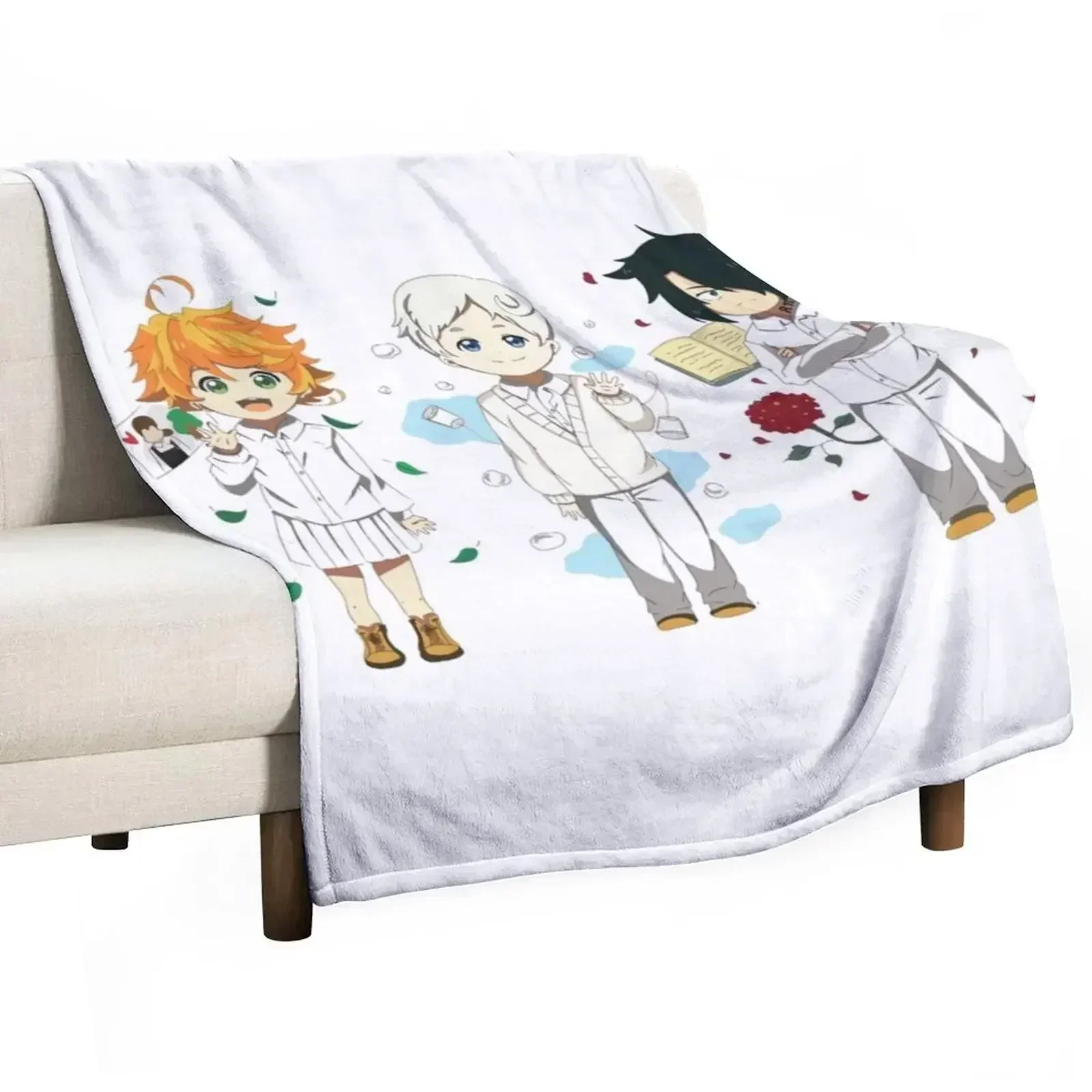 the promised neverland Throw Blanket Soft Big blankets ands Blankets For Baby Blankets