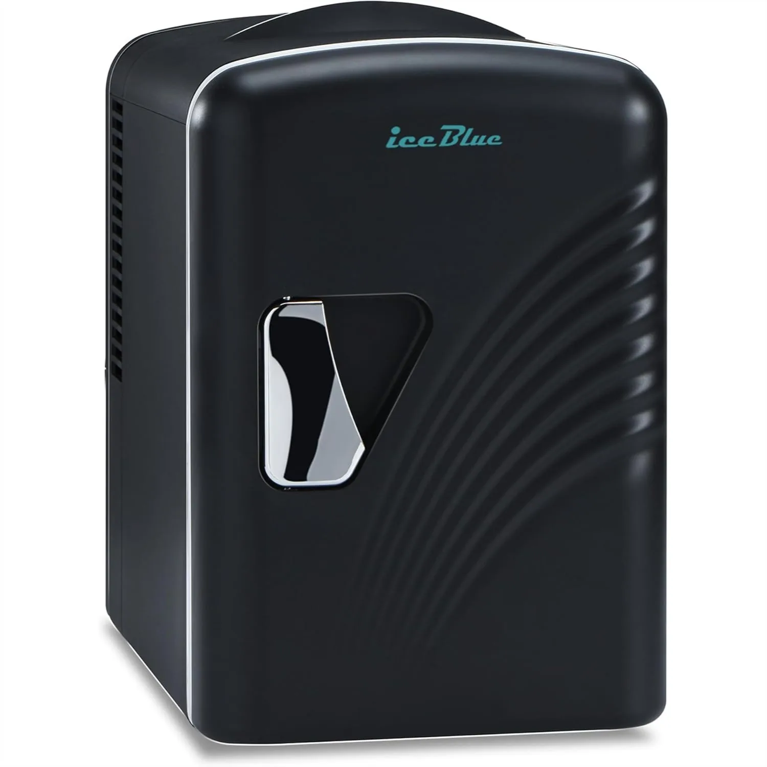

Mini Fridge 4 Liter/6 Cans, Retro Skincare Fridge with AC & 12V Car Charger, Compact Portable Tiny Fridge for Bedroom Office Car