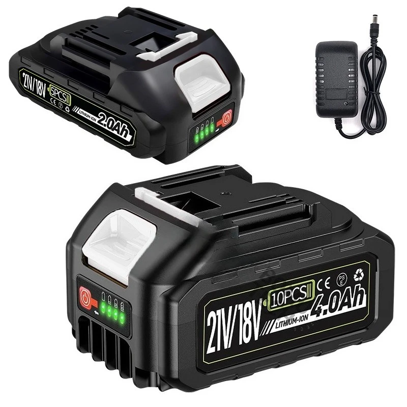 21V 1.5/2/3/4AH High-capacity Battery for Makita BL1830 Battery for BL1830 BL1815 BL1860 BL1850 BL1840B Power Tools Battery