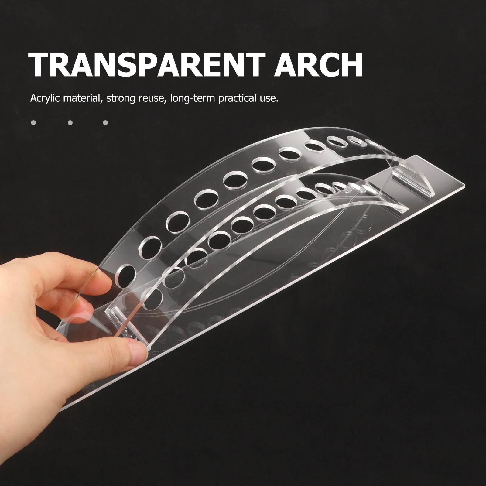 

Eyebrow Pencil Holder Acrylic Makeup Brush Display Rack Pen Organizer Stand for Desk Storage Pen Display Stand