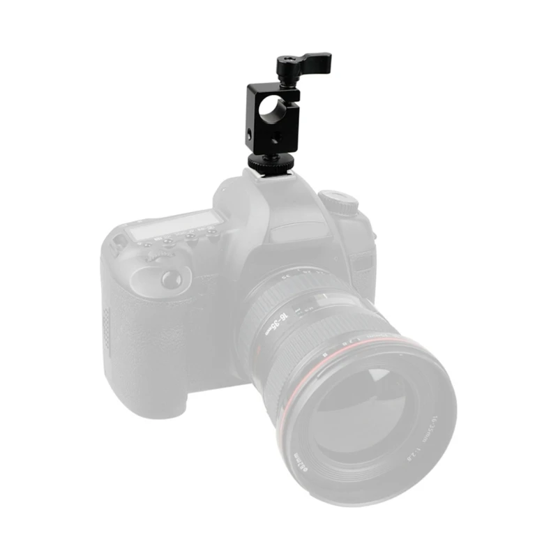 96BA Aluminium-Einloch-Rohrschelle, Standard-15-mm-Einzelstangenklemme mit 1/4 Zoll-20 – Detail 1