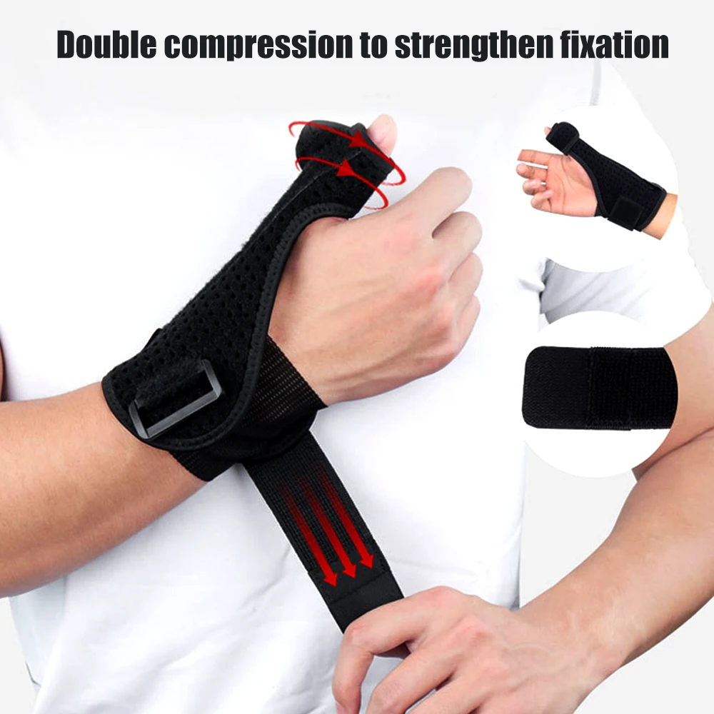 1Pcs Lightweight and Breathable Thumb & Wrist Stabilizer splint for Thumb, Trigger Finger, Pain Relief, Arthritis, Tendonitis