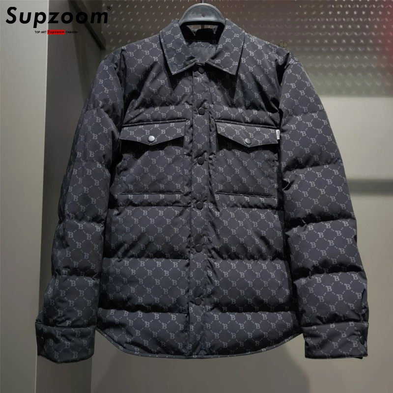 Supzoom 2022 New Arrival Top Fashion Autumn And Winter Large Letters warm Cotton Padded Coat Casual Loose Cotton Liner Jackets