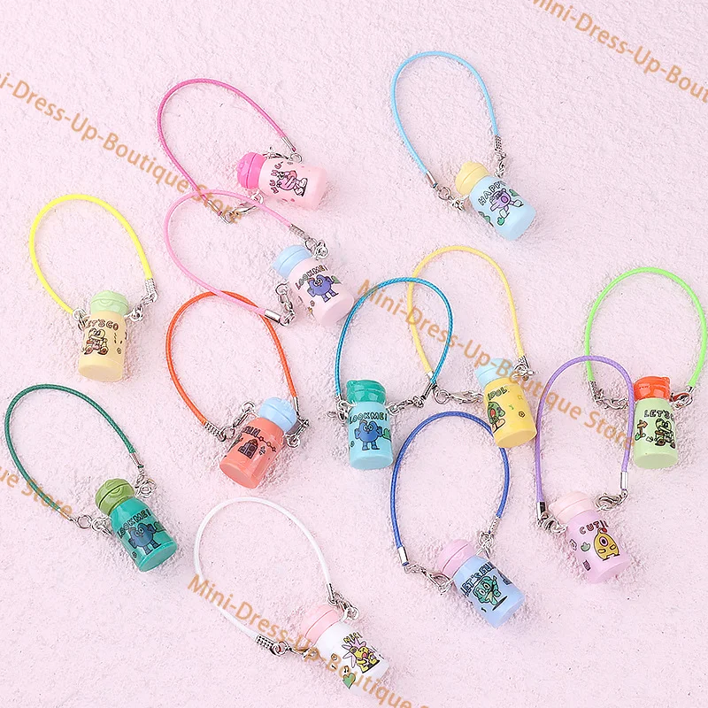 

1+1 Deal: 2nd Item 20% Price 15-17cm Labubu Mini Thermos Pendant Cute Insulated Cup Charm Doll Kawaii Drinkware Accessories