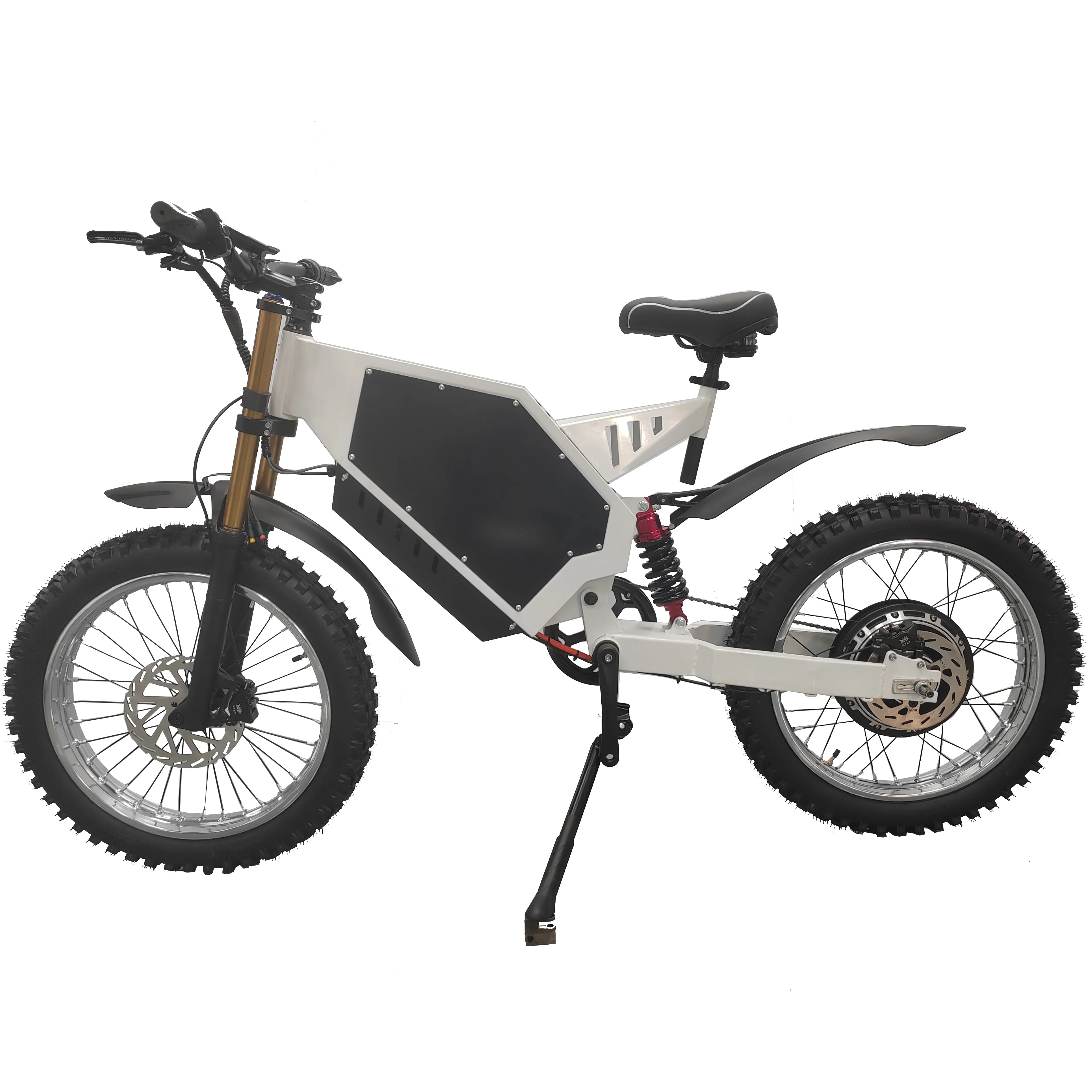 Yozma 10 Electric Dirt Bike 1000W 48V 25Ah Lithium Battery 7-Speed Aluminum Alloy Frame Disc Brakes Front Hub Motor Mountain