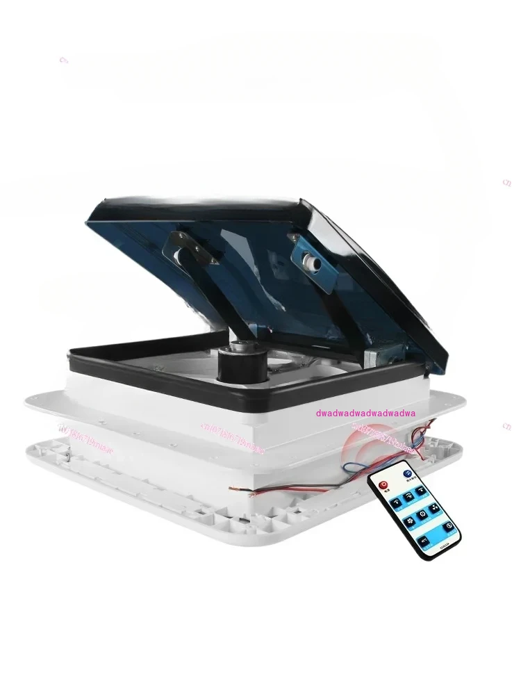 

Мансардный свет с подсветкой Вентилятор Вытяжной вентилятор Верхняя часть автофургона Модифицированные детали Вентилятор для автофургона 280*280 мм