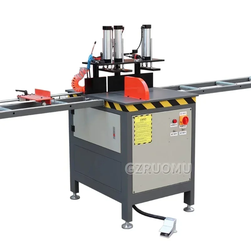 90 Degree Single-head Saw Cutting Machine Pneumatic Boundary Aluminum Machine Door and Window Processing Equipment