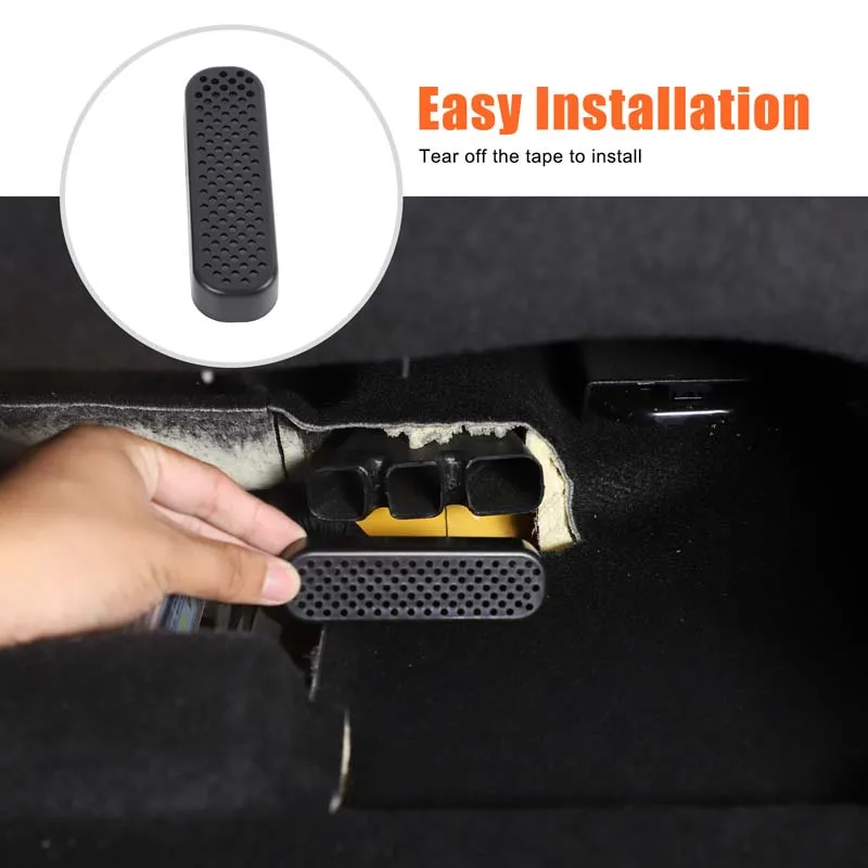 

Car Under Seat Floor AC Air Conditioner Vent Outlet Decorative Cover Protective Cover For Ford Ranger 2023 2024 2025