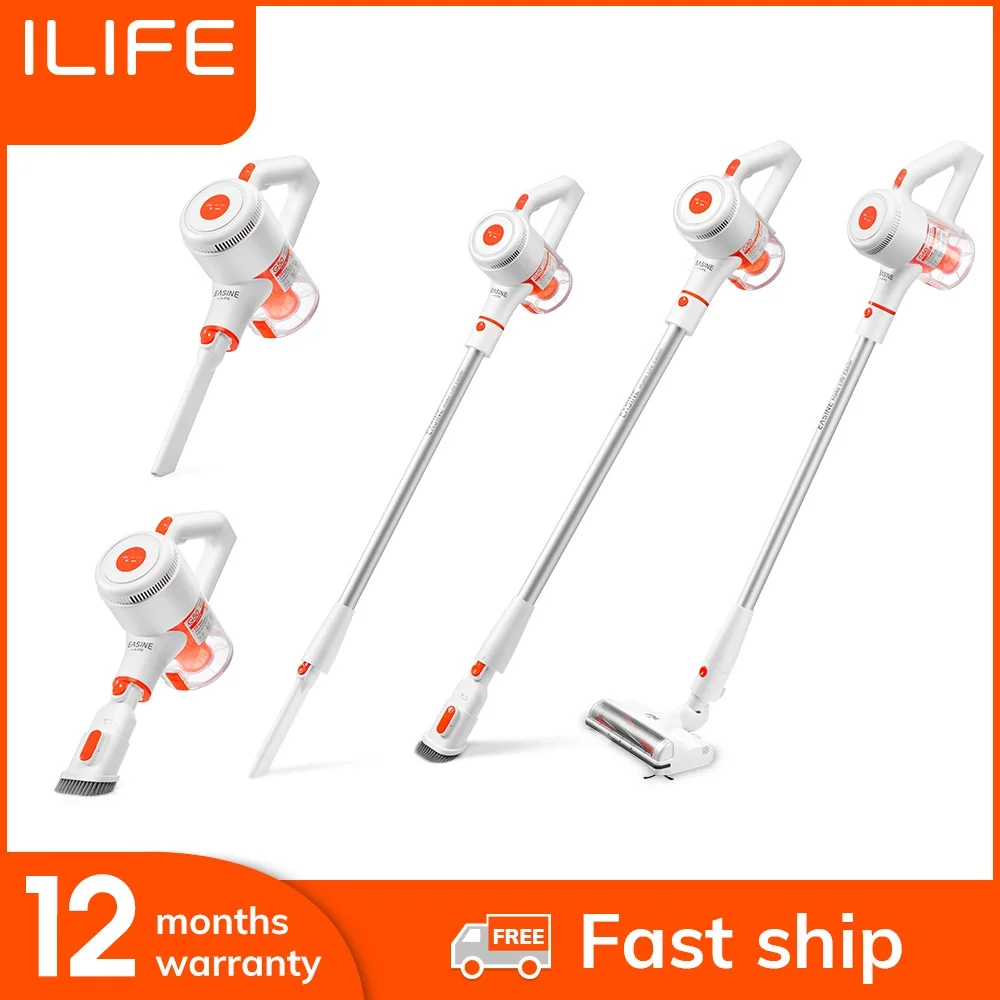 

EASINE by ILIFE G50 handheld vacuum cleaner, 10,000Pa Powerful Suction ,LED display, 35mins Runtime, 2.5Hours Fast Charge