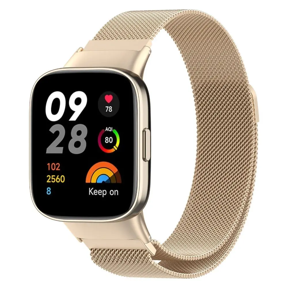 Nuovo cinturino di ricambio per bracciale in metallo Milanese in acciaio inossidabile per Redmi Watch 3