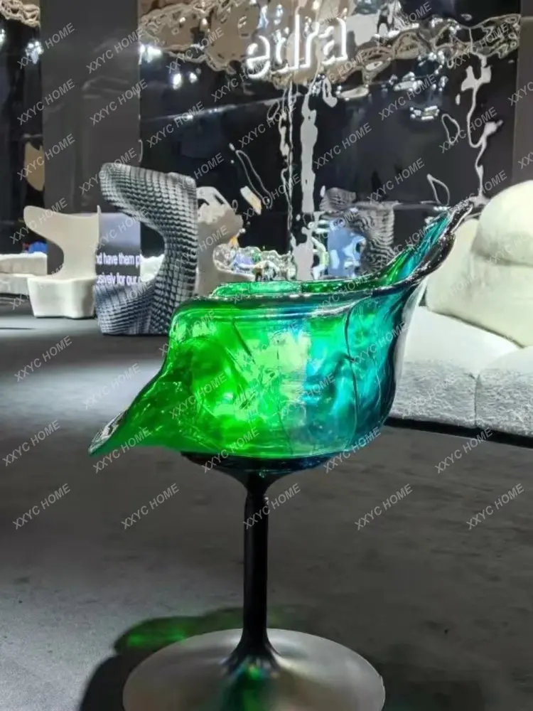 Petal Chair Transparent Flower Chair Light Luxury High-End Design Sense  Chair home decoration accessories decor