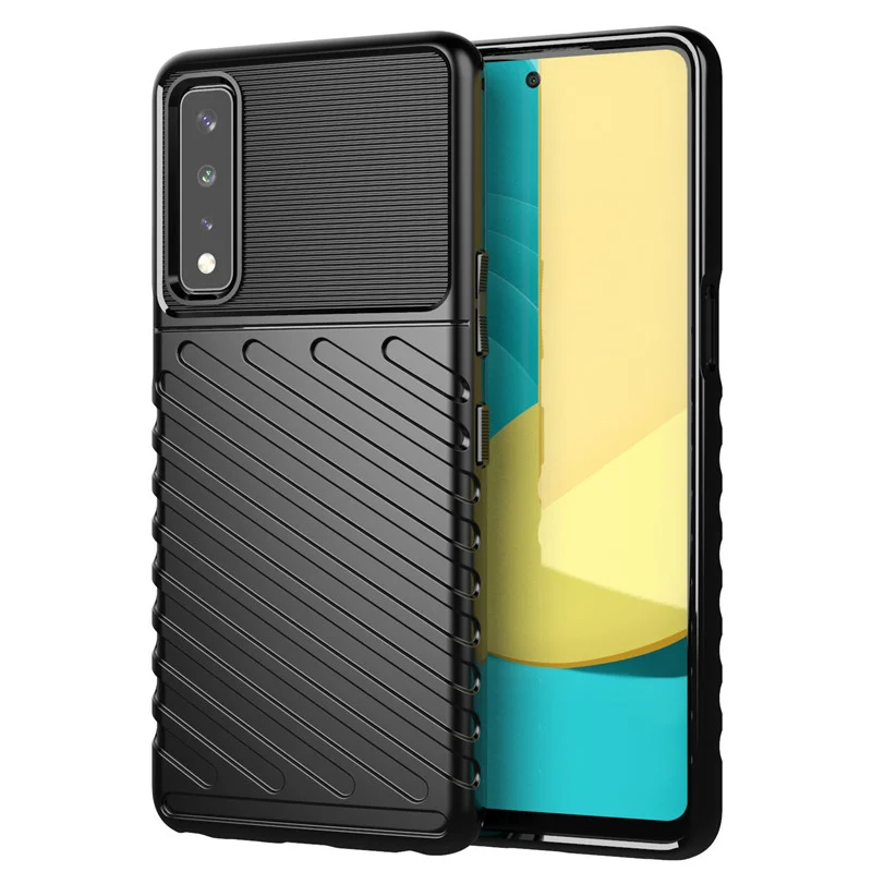 Shockproof Case For LG Stylo 7 5G Cover For Stylo 7 6 Case Bumper Rubber Coque For LG K92 K61 K51s K50s Q92 V60 G8x ThinQ Fundas