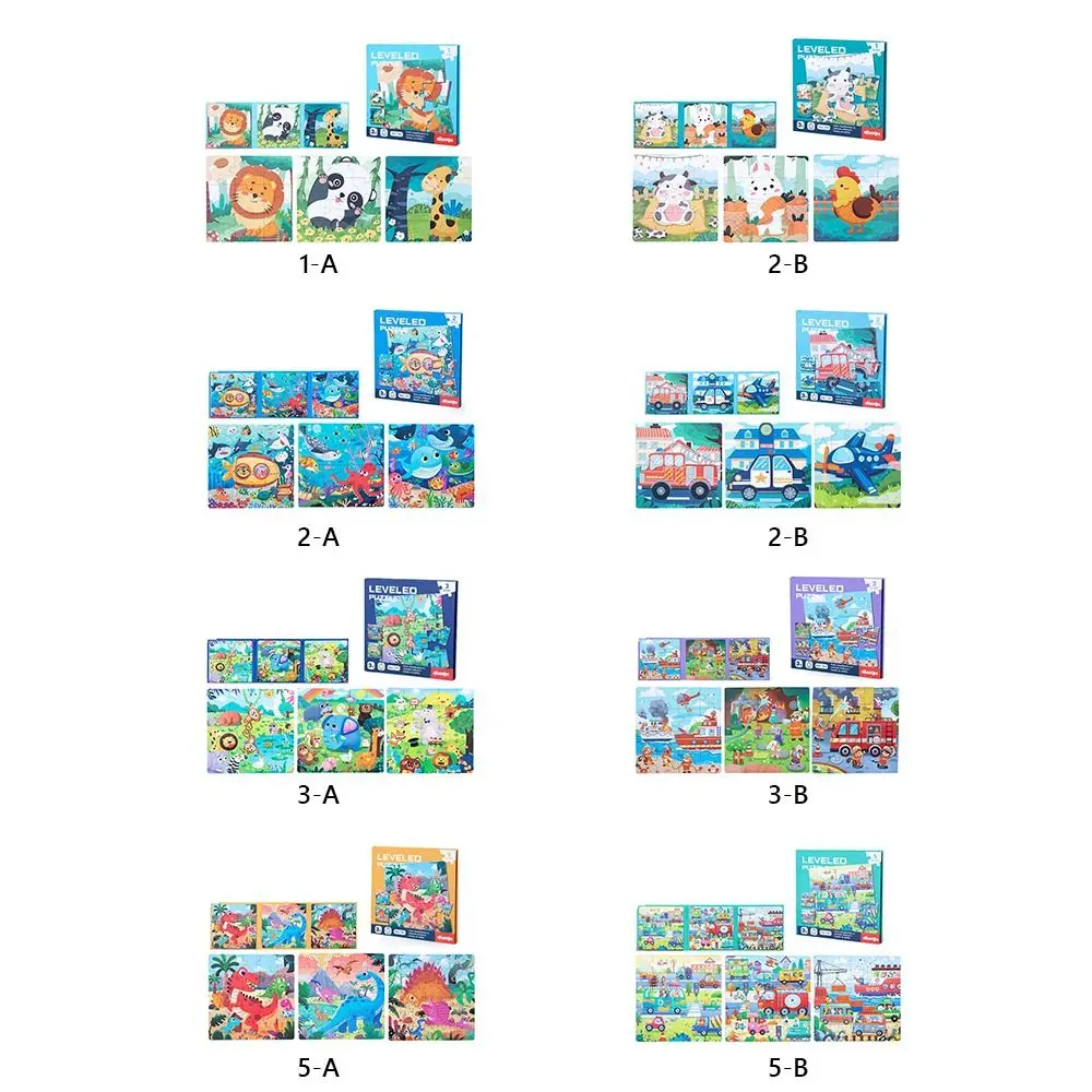 لغز الأطفال المغناطيسي المتقدم بنمط الرسوم المتحركة، سهل الاستخدام وصعوبة التعلم المبكر، ألغاز مغناطيسية متعددة الألوان