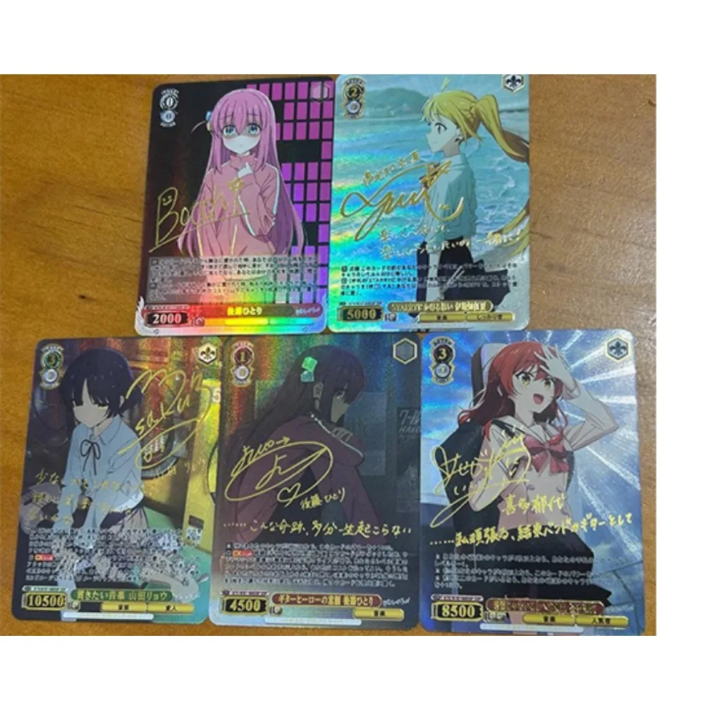 BOCCHI 바위! DIY 수제 플래시 카드, 키타 이쿠요 이지치 니지카, 야마다 료, 애니메이션 게임 주변 컬렉션, 크리스마스 선물