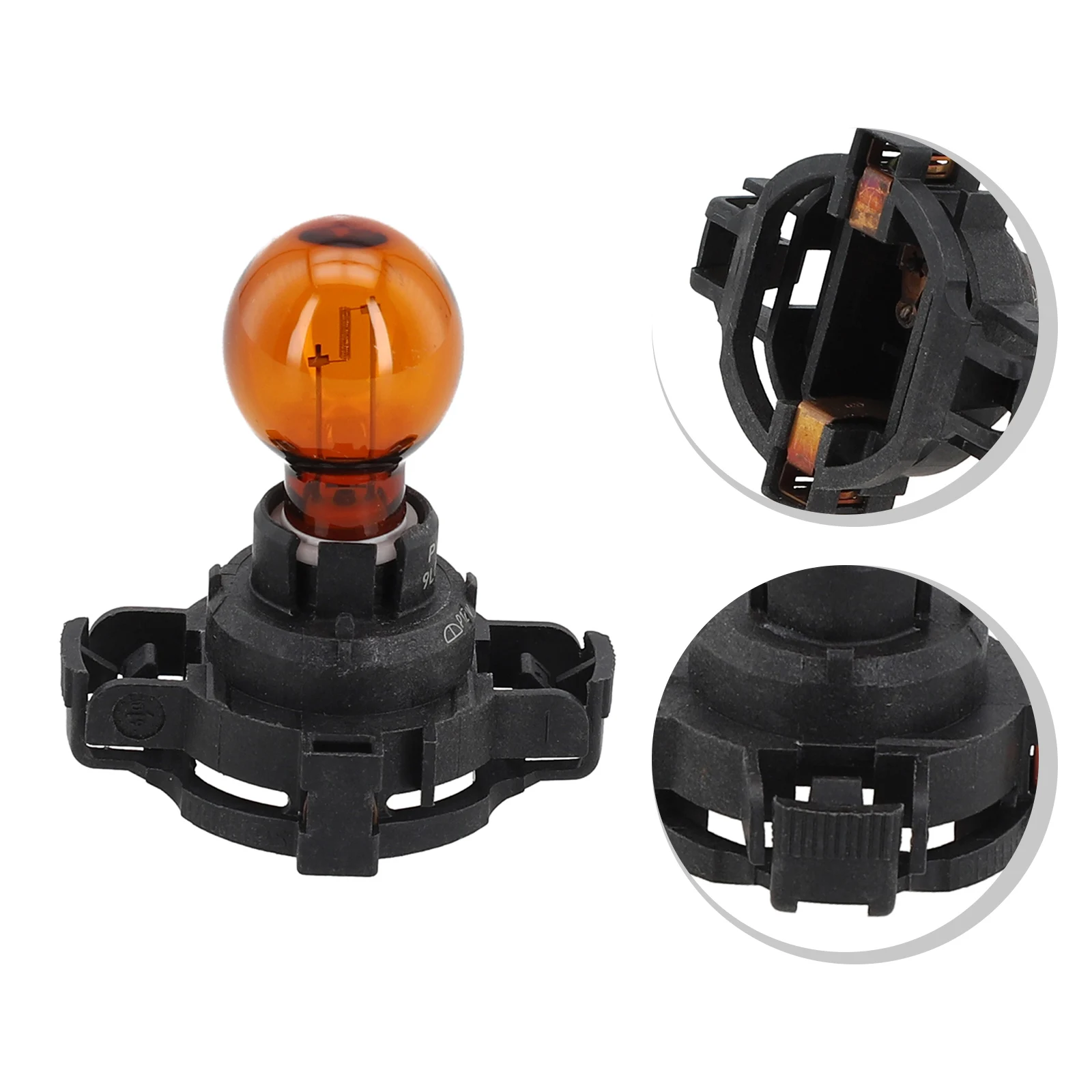 Car TurnSignal Light Bulb PY24W 12V/24W 1300610092 Replacement For BMW E90/E92/F07 For F10/F32 Car Turn Signal Light BulPart