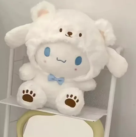 

Плюшевые игрушки Sanrio Cinnamorol, Hello Kitty, Kuromi, Mymelody, 25 см, милые аниме-куклы, мягкие плюшевые подушки, подарок на Рождество, декор
