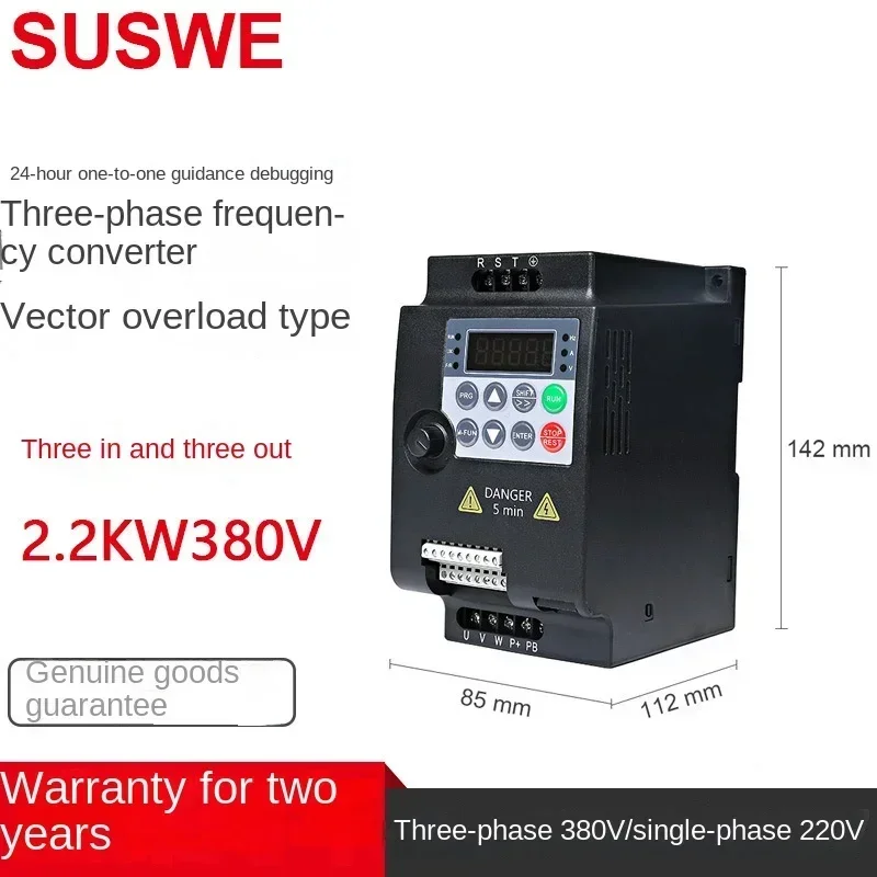 380V 220V VFD Variable Frequency Drive Inverter 0.75-11kW Motor Speed Controller Industrial Manufacturer