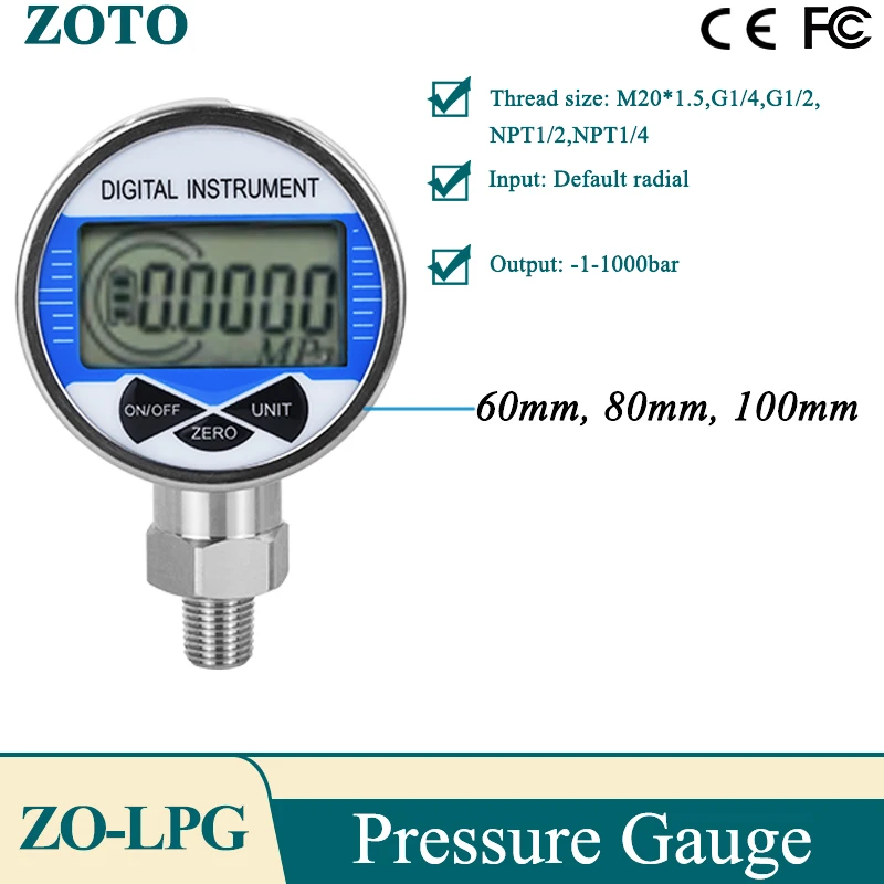 Digital Pressure Ga… - image