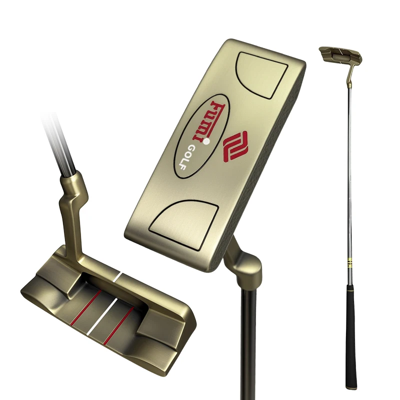 

Fumi copper golf putter bar putter golf club stable parallel putter full size push rod push rod push rod