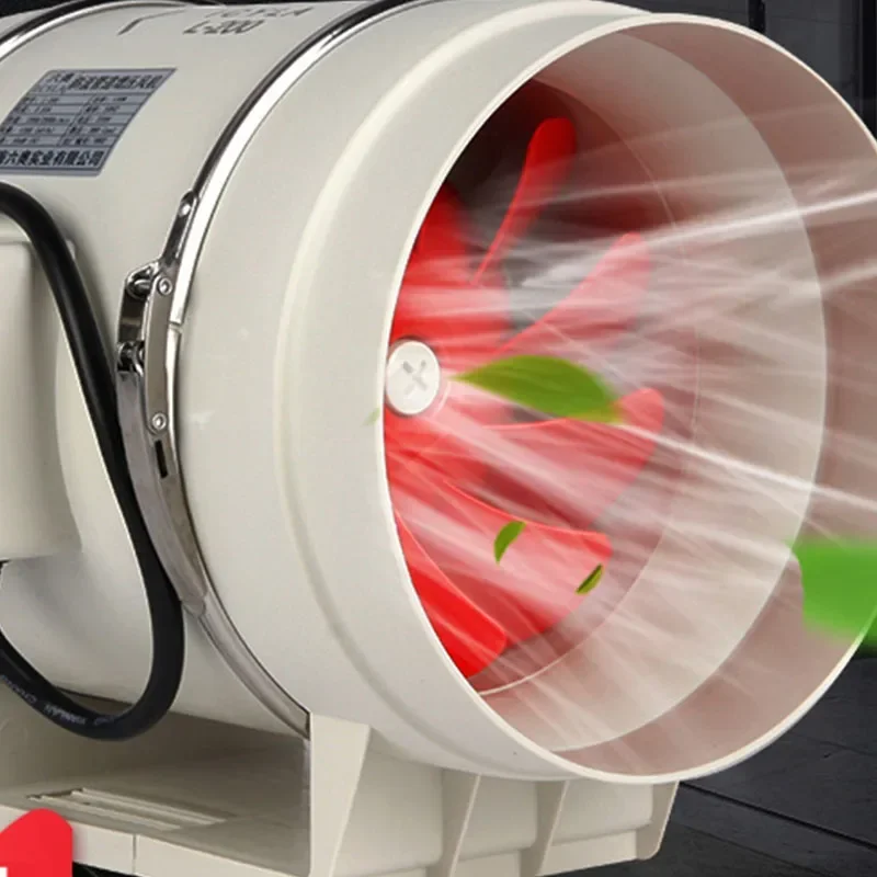 مروحة عادم منزلية للمطبخ والمرحاض ، كوة بأنبوب 6 بوصة ، مروحة عادم ، تهوية هواء ، معزز سقف ، استنفاص معدني ، صيحات