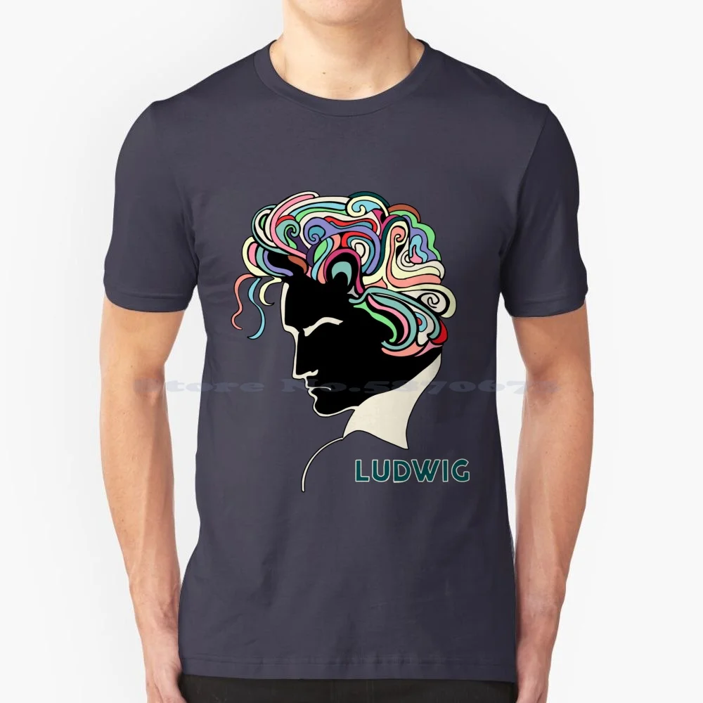 Camiseta de algodón 100% para mujer, camisa de música clásica de Ludwig Van beetague, Chopin, Ludwig, Bach, Tchaikovski, violín, Vivaldi, Saxofón