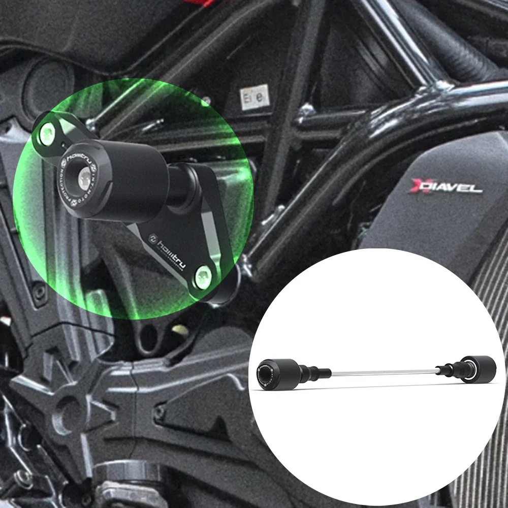 Frame Sliders Crash Protector For Ducati Multistrada 1200 S Pikes Peak 2015-2017 Motorcycle Engine Pad Falling Protection