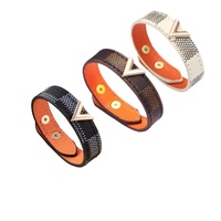 Medieval Renaissance Viking Bracelet Cosplay Faux Leather Check Pattern Bracelets Retro Accessories for Adult Character Props
