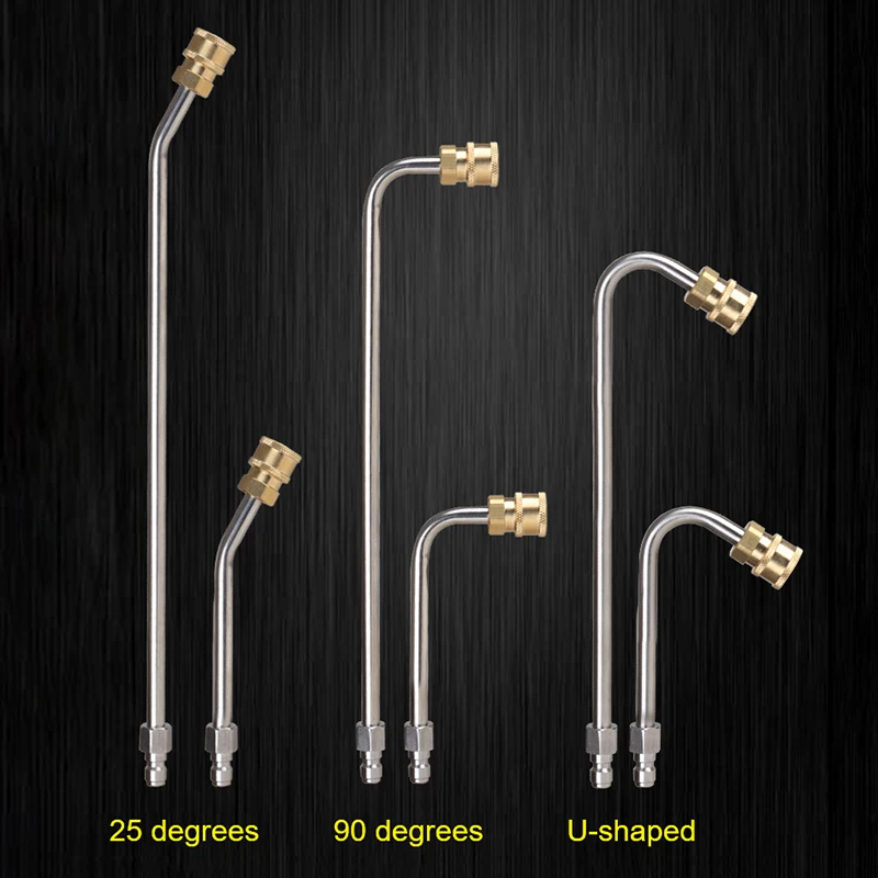 Pressure Washer Lance Extension Nozzles 4000PSI Spray Gun Wand Lance Power Pressure Washer Extension With 1/4 Quick Connect