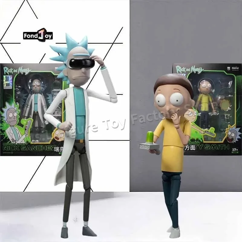 FondJoy Crazy Doctor and Toolman Action Figure 1/12 Scale 30 Movable Joints with Replaceable Hands Effects Gun Model Birthday