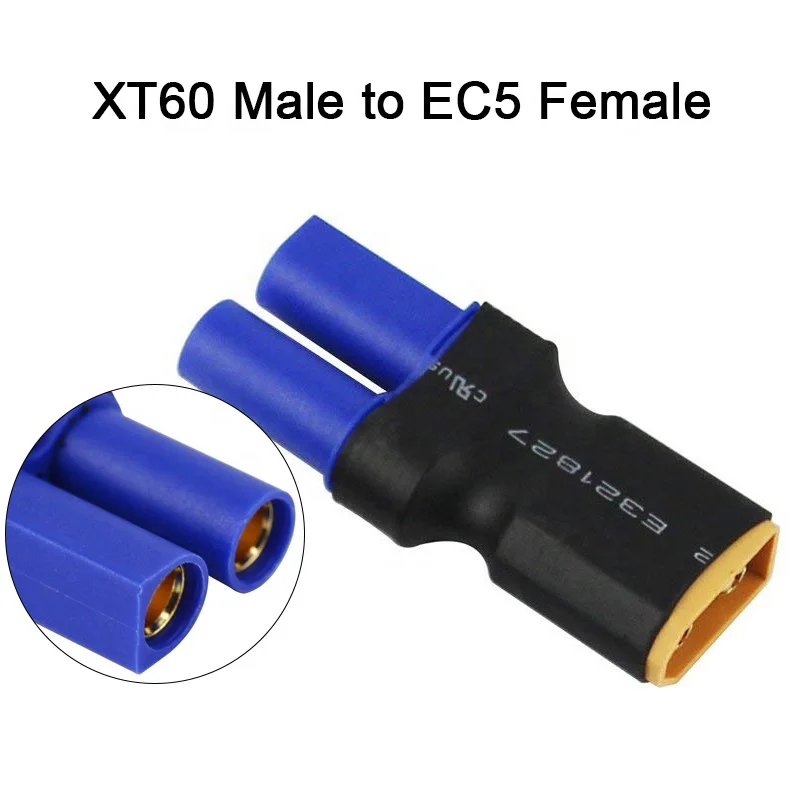 10PCS Amass XT30 XT60 XT90 TRX EC5 EC3 Deans T Plug HXT Female Male Connectors Plastic RC Lipo Battery Control DIY Parts Adapter