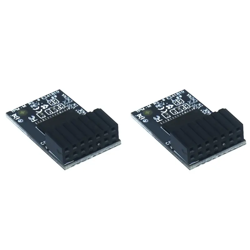 

Y43A-2X TPM-M R2.0 Модуль расширения TPM для Asus Аппаратный модуль безопасности Чип-модуль 14-1-контактная доверированная платформа для материнской платы