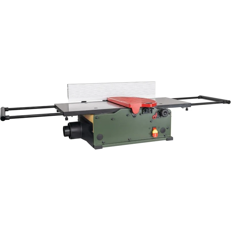 12-Inch Spiral Cutterhead Benchtop Jointer with Cast Iron Tables, 24 TC Inserts, Extra Long 24