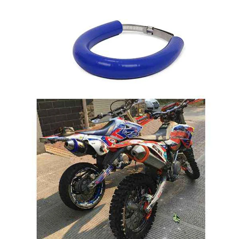 

A73X-Exhaust Protector Cover Heat Shields Guard Heat Shield Anti-Hot Motorcycle Exhaust Heat Shields Exhaust Pipe Protection