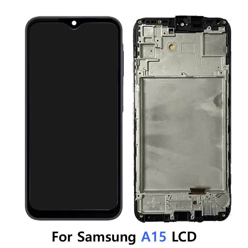 6.5'' A155 AMOLED LCD For Samsung A15 lcd Digitizer SM-A156B SM-A156P Display Touch Screen Digitizer Assembly Replacement Parts