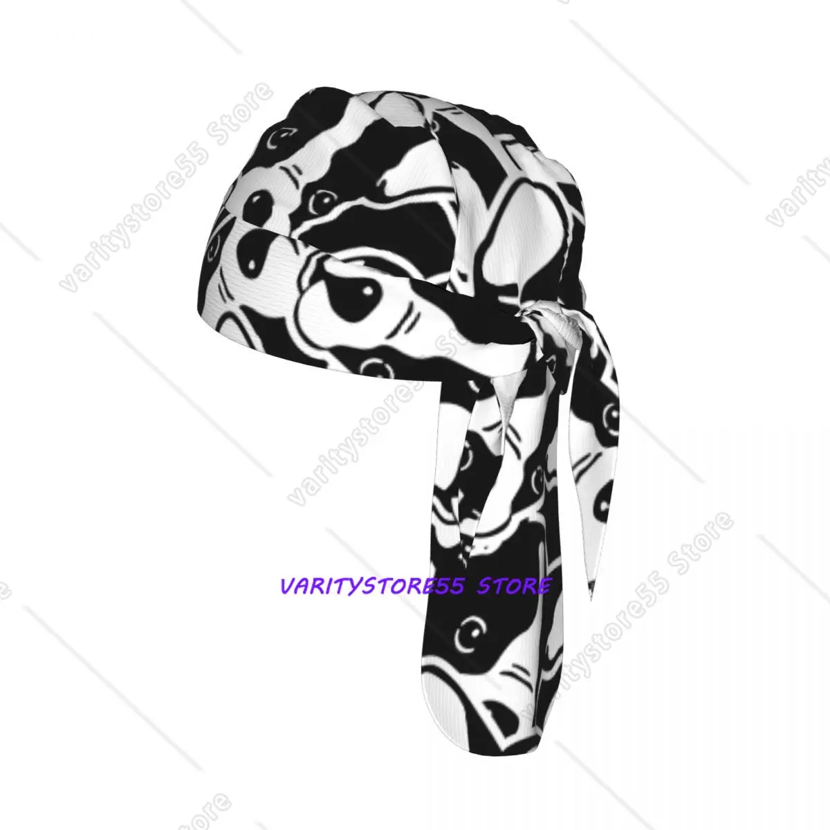 

Bicycle Headband Cap Dog Head Of French Bulldog Cycling Headscarf Quick-dry Sun-Protective Hat Head Scarf