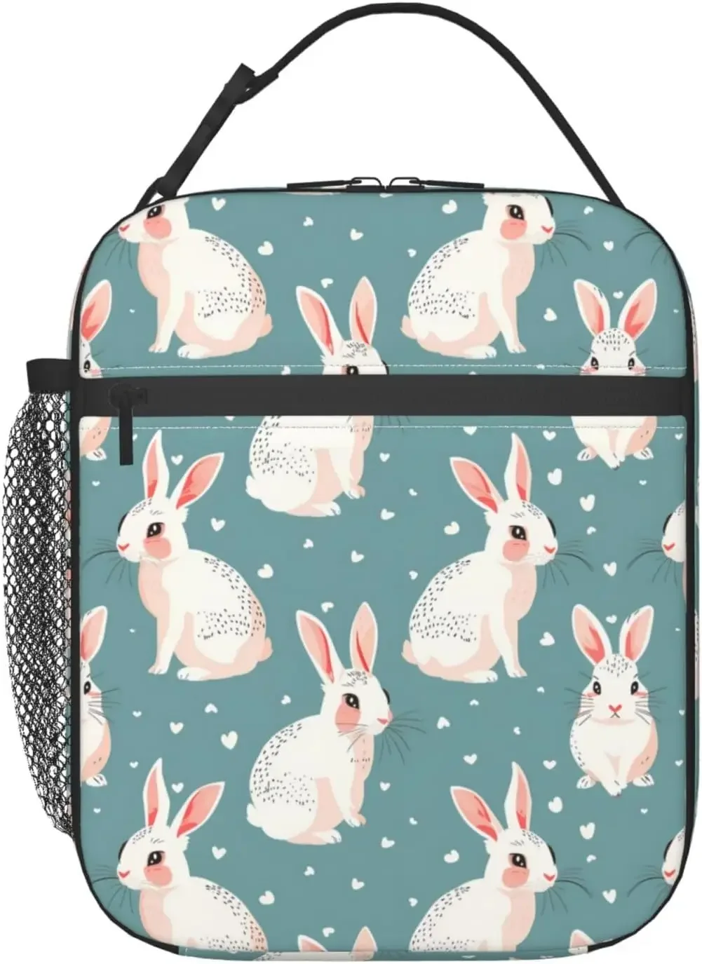 Reusable Sloth Lunch Box For Kids Girls Boys Women Adult, Insulated Cute Animal Lunch Bag,Polyester Cooler Handbags Case