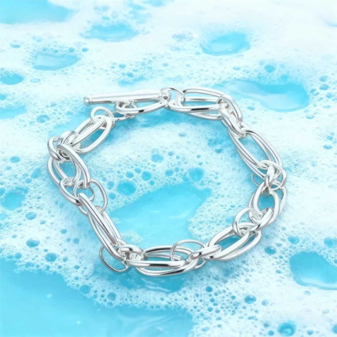 

Hot Creative fine circle 925 Sterling silver Bracelets for women man charms Wedding party fashion brands Jewelry Holiday gifts