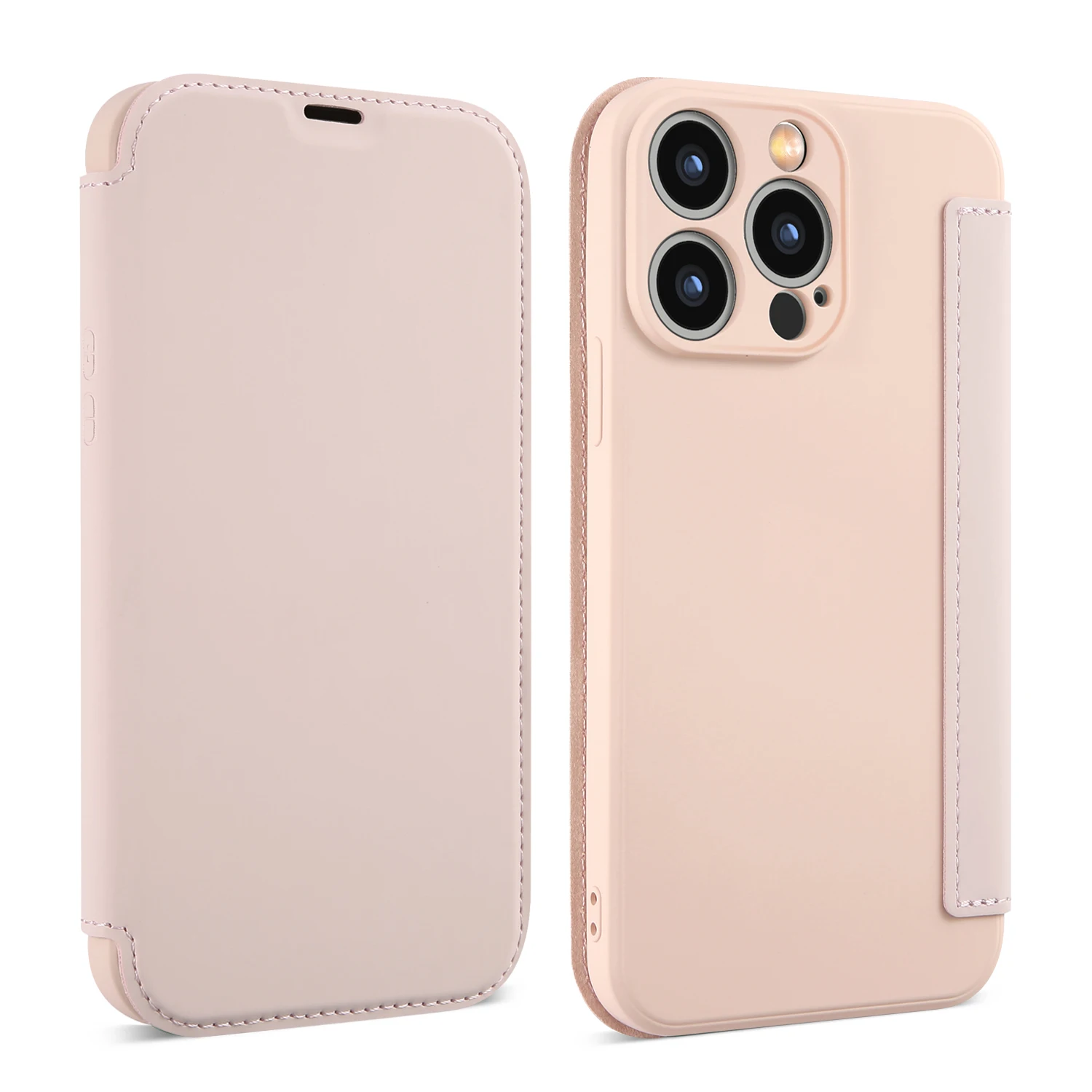 Luxuriöse Flip-Lederhülle für iPhone 16 15 14 13 12 11 Pro Max Xs Xr 16Plus, stoßfeste Flüssigsilikonhülle mit Kartenfach und Geldbörsenfunktion – Detail 14