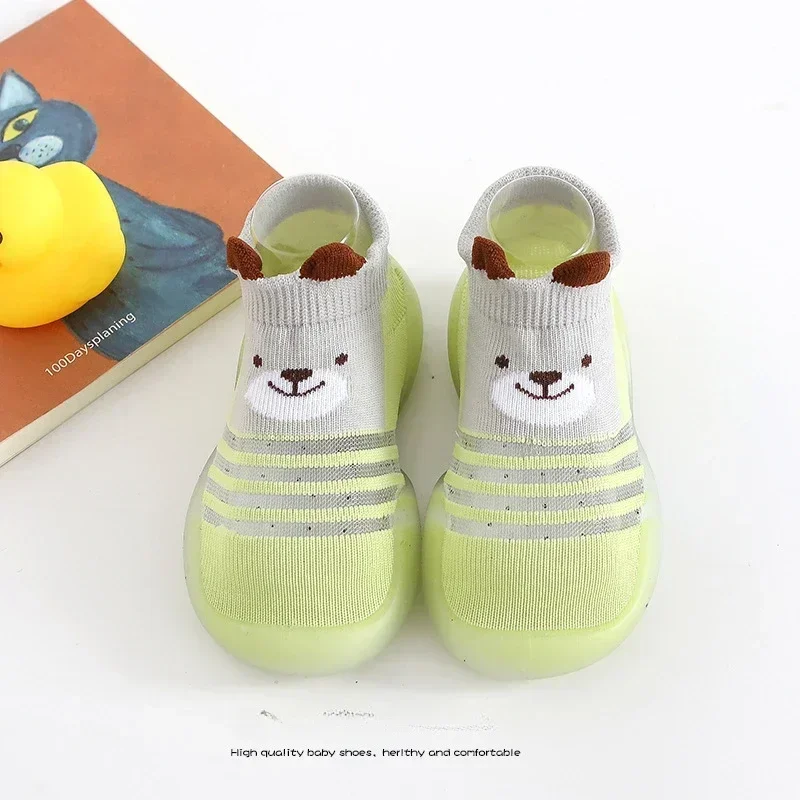 

Baby Walking Shoes Floor Socks Summer Breathable Mesh Shoes Children's Anti Slip Anti Wear Baby Socks Cartoon