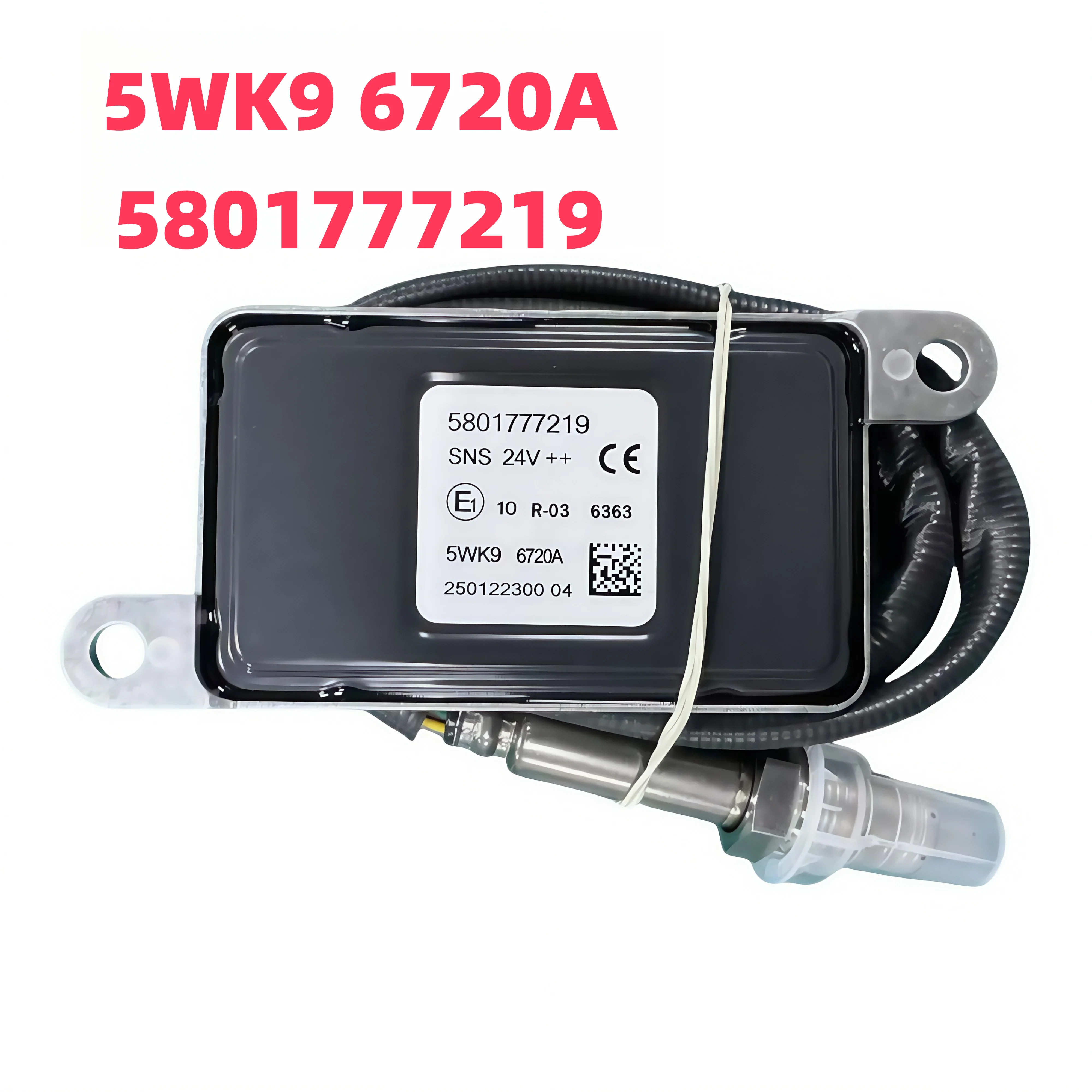 

5801777219 5WK96720A 5WK9 6720A Nitrogen Oxygen Sensor 24V For IVECO Trucks Buses Diesel Exhaust Gas Detection Nox Sensor
