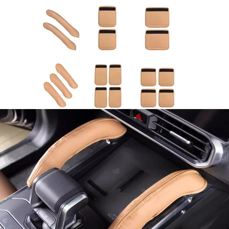 Car Full Handlebar Gloves Fit for Jetour Traveler T2 2023-2024 High Quality Modification Inner Door Handlebar Gloves Accessories