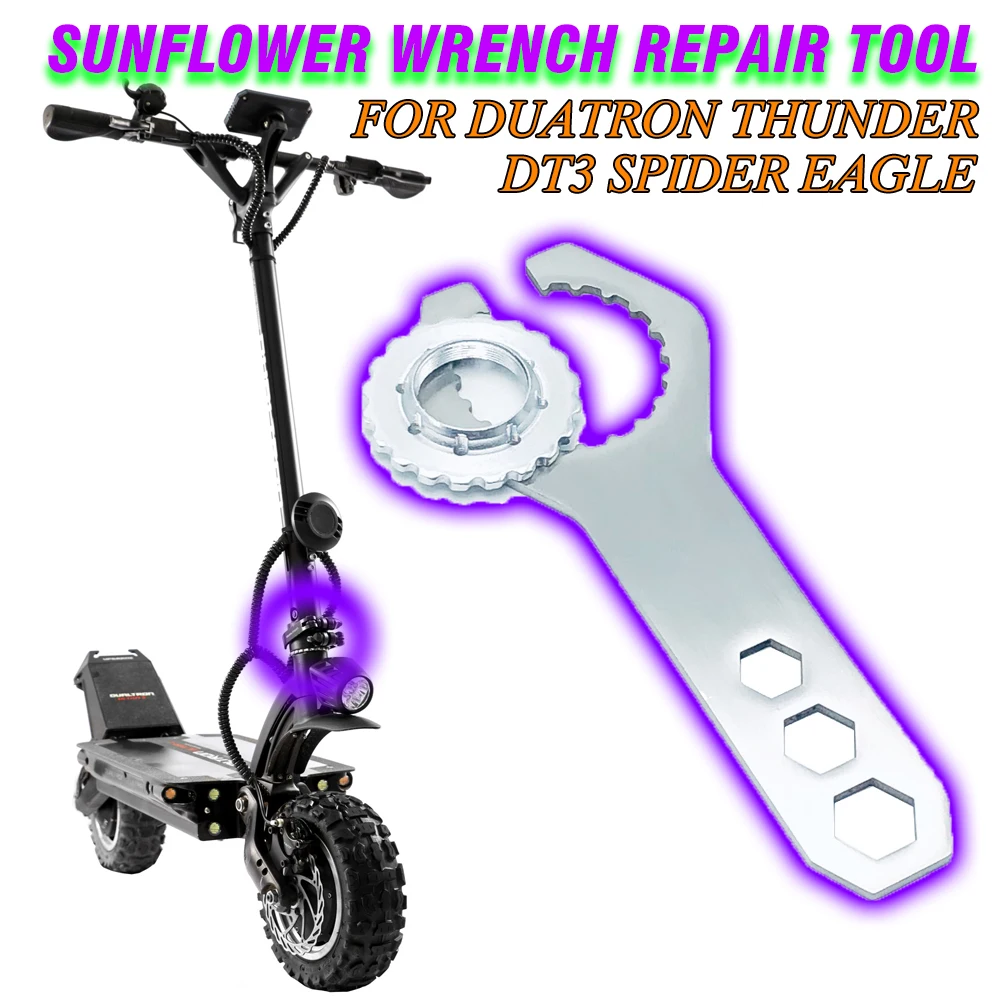 

Для Duatron Thunder DT3 Spider Eagle супер скутер приспособление запасные части минимотер складной диапазон шестерни подсолнечник гаечный ключ инструмент для ремонта