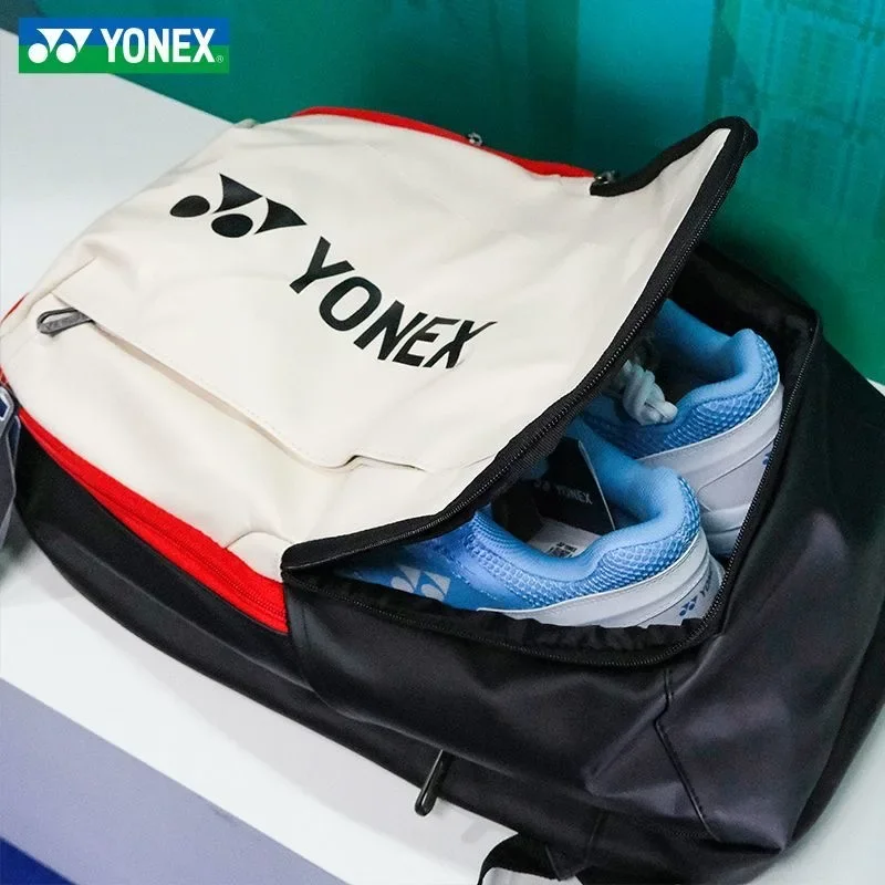 YONEX Professional Badminton Tennis Sports Bag 2-3 Pieces Large-capacity Racket With Shoe Bag Unisex High-quality Racket Bag