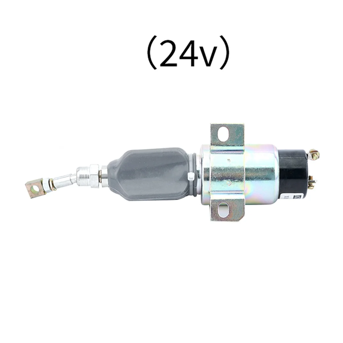 24V Diesel Generator Set Engine Stop Solenoid Valve Excavator Fire Extinguisher Flameout Fuel Switch