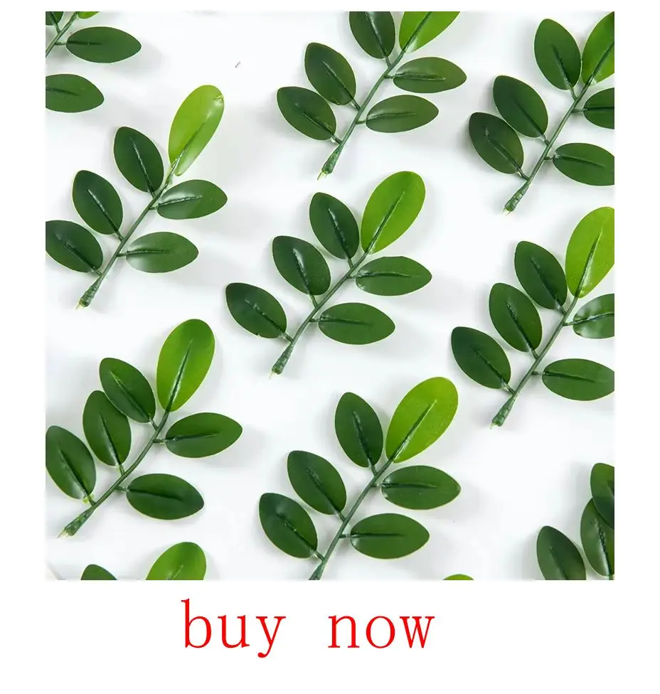 10/20 stücke Künstliche Pflanzen Eukalyptus Blätter Gefälschte Pflanzen Vase Hause Tisch Party Hochzeit Brautstrauß Dekorationen Outdoor Garten – Detail 5