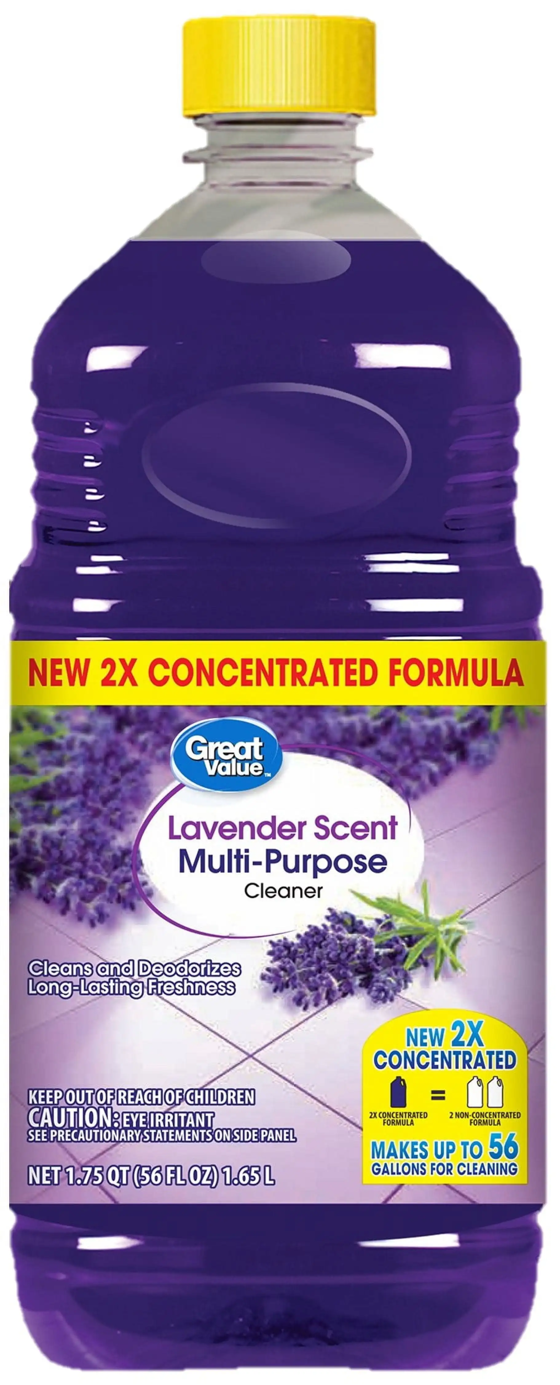 Great Value Concentrated Multi Purpose Cleaner, Lavender Scent, 56 fl oz