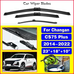 Windshield Windscreen Wiper Blades Kit For Changan CS75 Plus 2014-2022 Front Rear Window Wiper Set 2016 2017 2018 2019 2020 2021