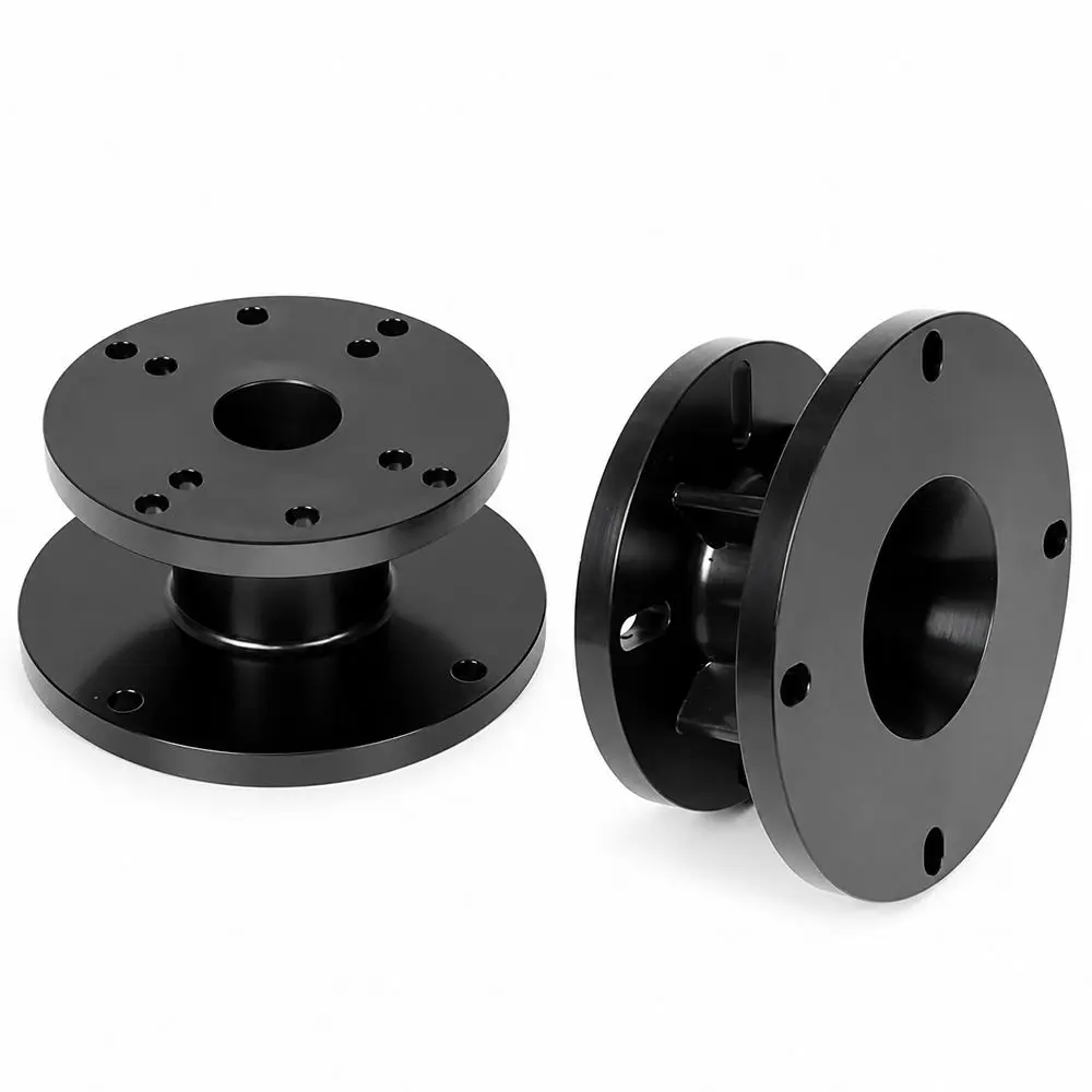 1Pcs ABS Tweeter Horn Converter 38-26mm 50-26mm Stable Reliable Performance Treble Speaker Drive Head Adapter